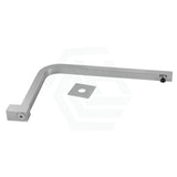 Square Swivel Shower Arm Brushed Nickel