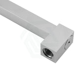 Square Swivel Shower Arm Brushed Nickel