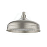 N#1(Nickel) Ikon Clasico 220Mm Round Brass Brushed Nickel Shower Head Heads