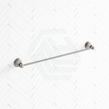 N#1(Nickel) Ikon Clasico Single Towel Rail 600/800Mm Brushed Nickel Rails