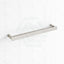 N#2(Nickel) Linkware Gabe 600/800Mm Double Towel Rail Brushed Nickel Rails