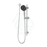 N#2(Nickel) Linkware Gabe Hand Shower On Rail Brushed Nickel With Handheld