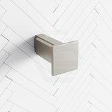 N#2(Nickel) Linkware Gabe Robe Hook Brushed Nickel Hooks