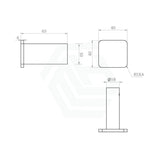 Linkware Gabe Robe Hook Brushed Nickel Hooks