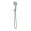 N#2(Nickel) Oliveri Monaco Brushed Nickel Square Hand Shower Set With Bracket 3 Functions Handheld