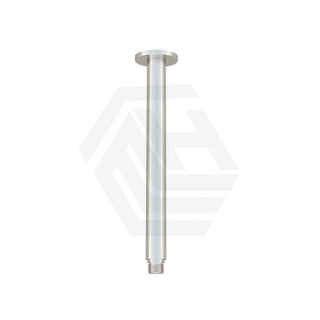 N#3(Nickel) Meir 300Mm Round Ceiling Shower Arm Brushed Nickel Solid Brass Arms