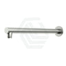 N#3(Nickel) Meir 400Mm Round Wall Mounted Shower Arm Brushed Nickel Arms
