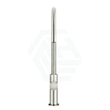 Meir Pvd Brushed Nickel Round Pinless Piccola 360¡ã Swivel Pull Out Kitchen Mixer Tap Sink Mixers