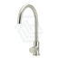 Meir Round Gooseneck 360¡ã Swivel Kitchen Mixer Tap With Pinless Handle Pvd Brushed Nickel Sink