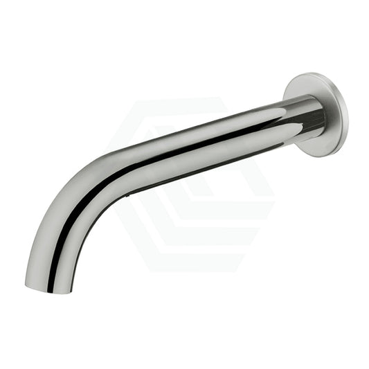 N#1(Nickel) Ikon Hali Brushed Nickel Brass Round Bath Spout 47.5Mm Cover Plate Wall Spouts