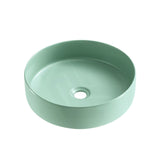 Carysil 360x360x120mm Round Above Counter Ceramic Basin Variant Colour Available