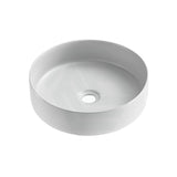 Carysil 360x360x120mm Round Above Counter Ceramic Basin Variant Colour Available