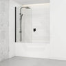 750/900x1500mm Over Bathtub Shower Screen Variant Colour Hardware 6mm Glass Swing Panel