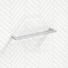 Quavo 600/800Mm Square Chrome Double Towel Rail Brass Wall Mounted Rails