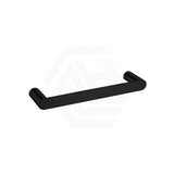 Norico Black Single Towel Holder 300Mm Solid Brass Wall Mounted Hand Holders
