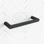 Norico Black Single Towel Holder 300Mm Solid Brass Wall Mounted Hand Holders