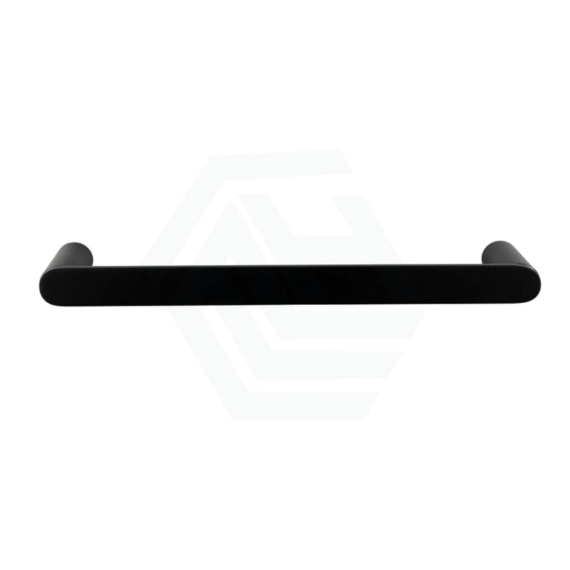 Black Single Towel Holder 300Mm Stainless Steel 304 Wall Mounted Bathroom Products