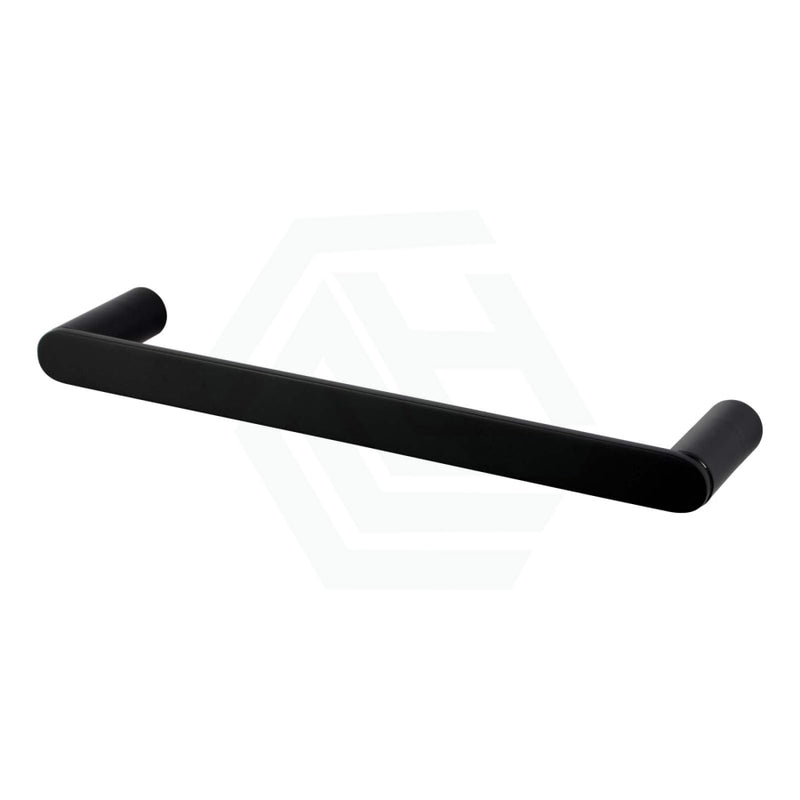 Black Single Towel Holder 300Mm Stainless Steel 304 Wall Mounted Bathroom Products