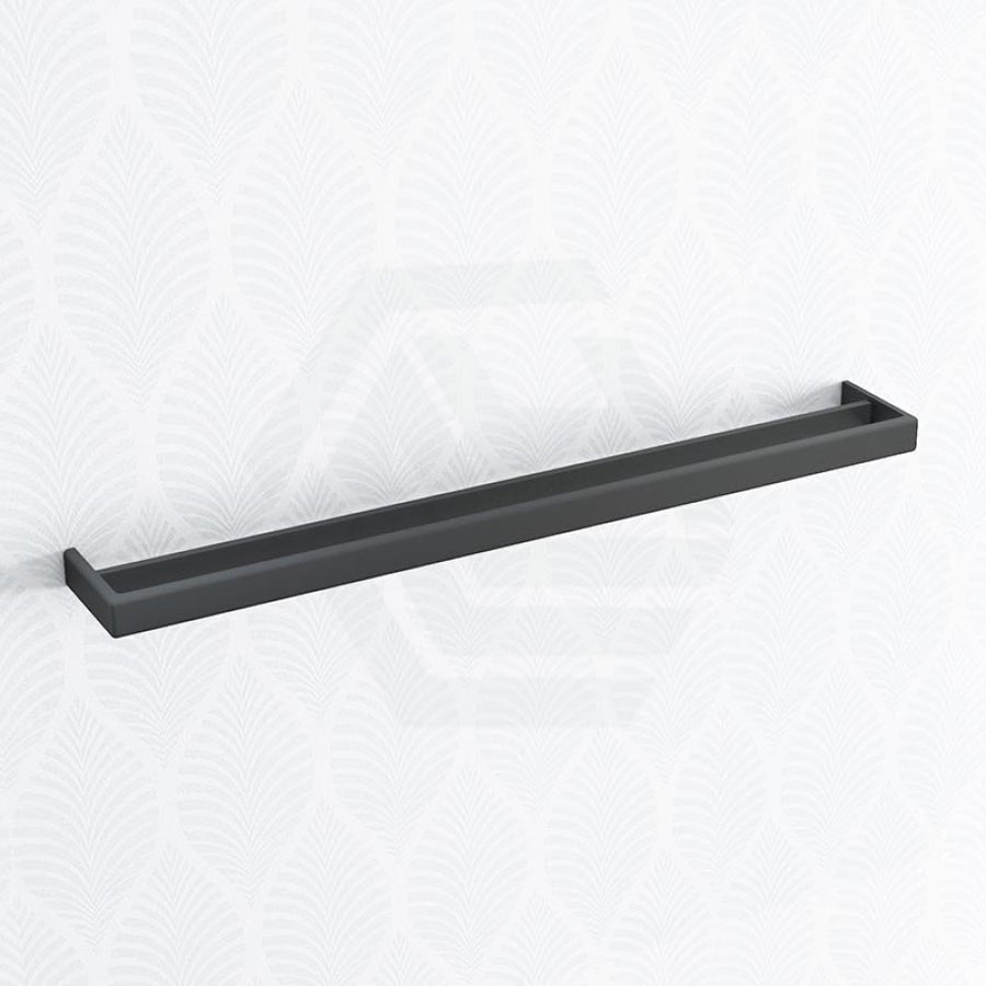 Norico Cavallo 600/800mm Square Matt Black Double Towel Rail Stainless Steel 304 Bathroom Products