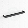 Norico Cavallo 600/800mm Square Matt Black Double Towel Rail Stainless Steel 304 Rails