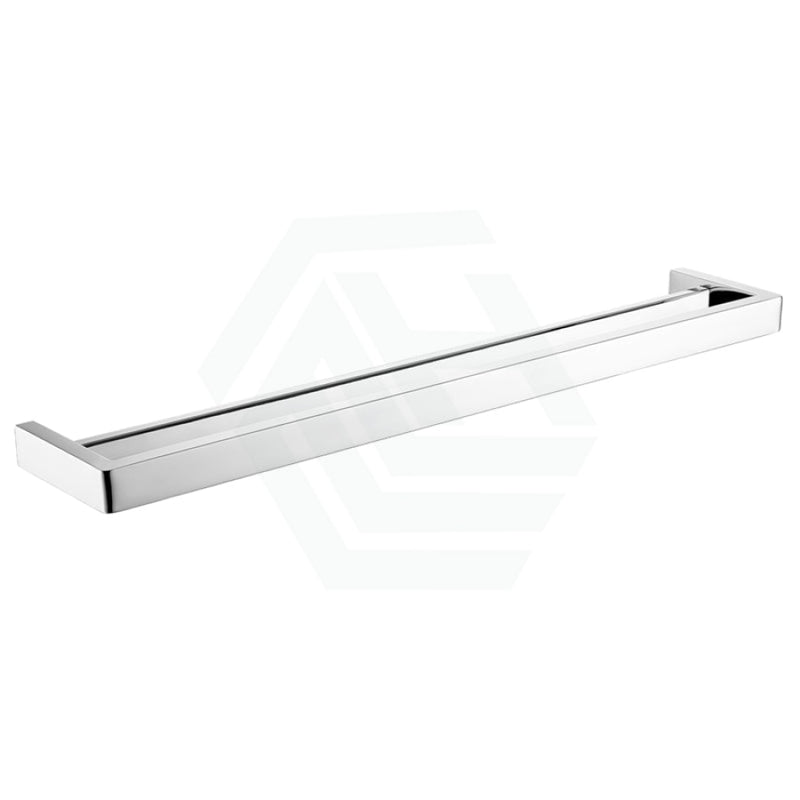 Norico Cavallo 600/800Mm Square Chrome Double Towel Rail Stainless Steel 304 Bathroom Products