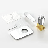 Norico Esperia Chrome Solid Brass Wall Mounted Mixer For Shower And Bathtub Bathroom Products