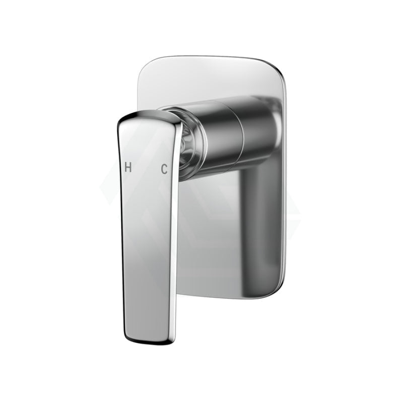 Norico Esperia Chrome Solid Brass Wall Mounted Mixer For Shower And Bathtub Mixers