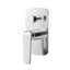 Norico Esperia Chrome Solid Brass Wall Mounted Mixer With Diverter For Shower And Bathtub Mixers