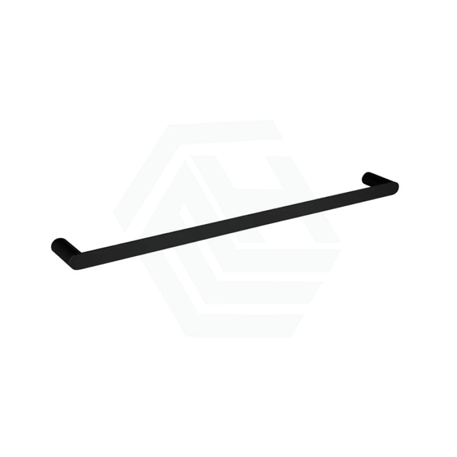 Norico Esperia Matt Black Single Towel Rail 800Mm Stainless Steel 304 Wall Mounted Rails