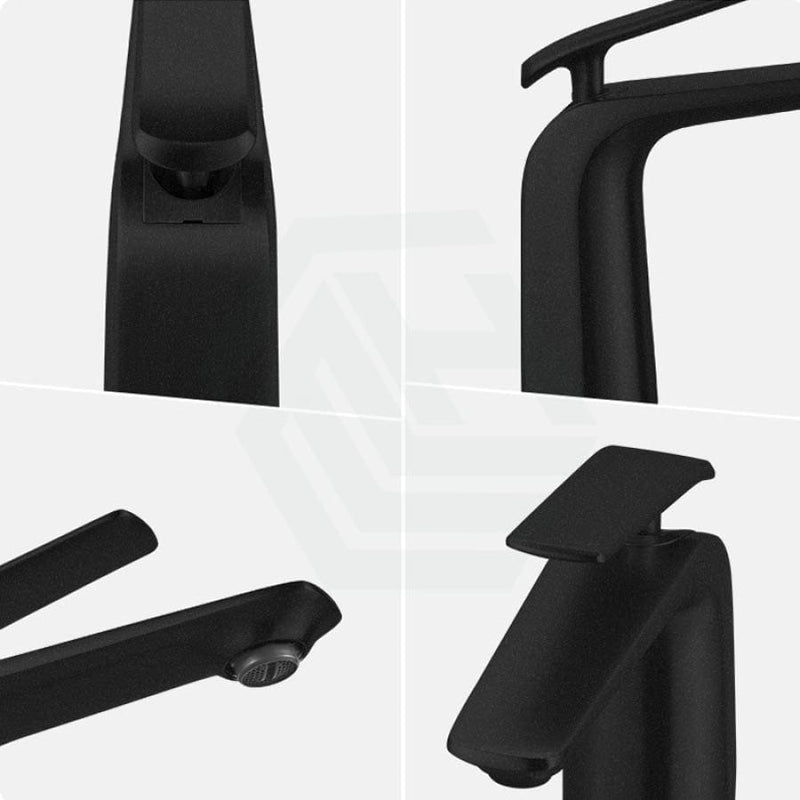 Norico Esperia Matt Black Solid Brass Mixer Tap For Basins Bathroom Products
