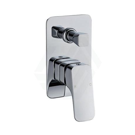 Nova New Brass Chrome Bath/Shower Wall Mixer With Diverter Mixers 
