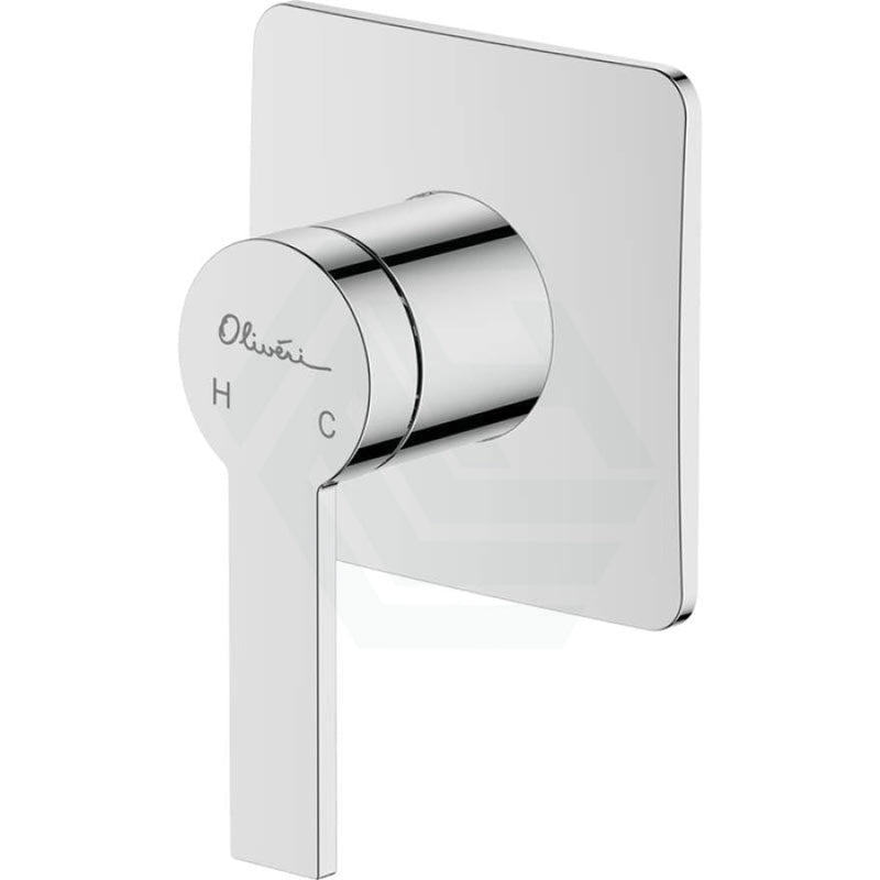 Oliveri Barcelona Chrome Brass Wall Mixer for Shower and Bath