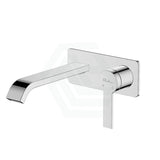 Oliveri Barcelona Chrome Brass Wall Mixer With Spout For Bathtub And Basin Mixers 
