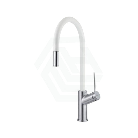 Oliveri Vilo White Pull Out Kitchen Mixer Tap Sink Mixers