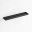 Omar 600/800mm Matt Black Double Towel Rail Rails