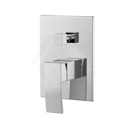 Omar Chrome Bath/Shower Mixer With Diverter Wall Mounted Mixers With