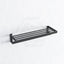 Omar Nero Black Double Towel Holder 600mm Stainless Steel Bathroom Products