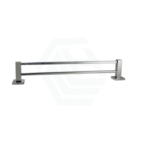Ottimo 600/800mm Chrome Double Towel Rail Stainless Steel Wall Mounted Bathroom Products