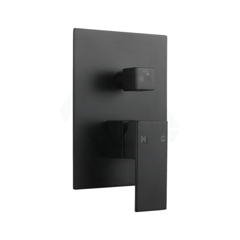 Ottimo Matt Black Shower Bath Mixer Diverter Bathroom Products