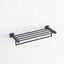 Ottimo Matt Black Towel Rack Shelf 600mm Stainless Steel Bathroom Products