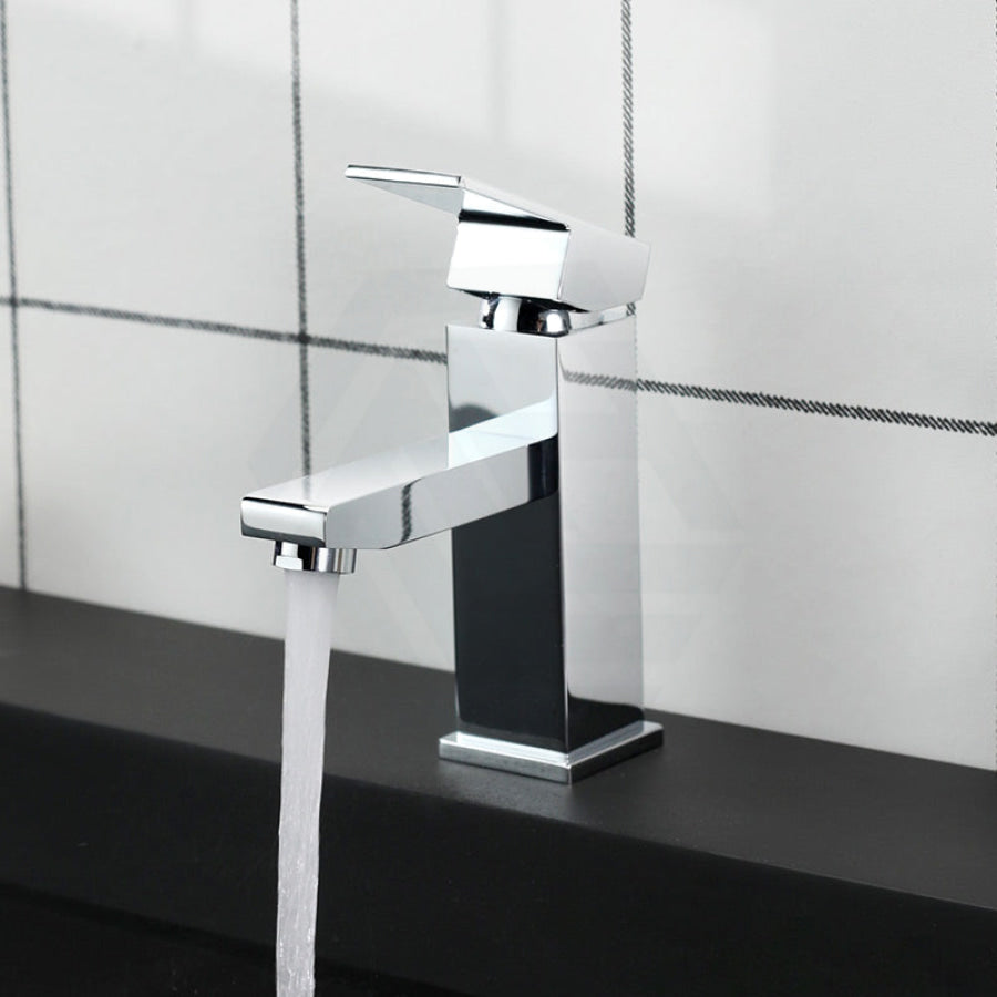 Vanity Tap Riser Ottimo Brass Square Short Basin Mixer Tap Variant Colour - MyHomeware
