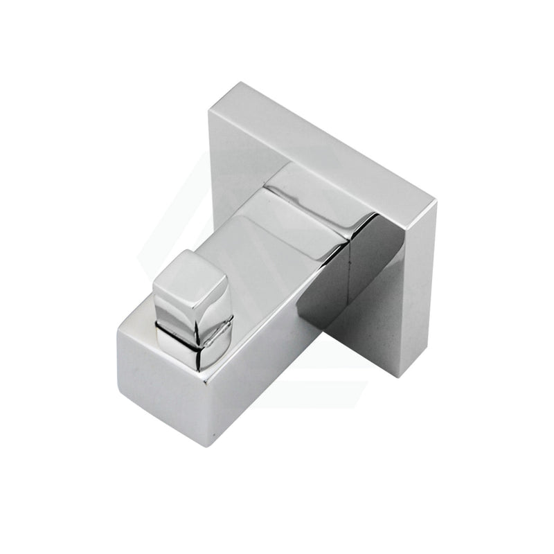 Ottimo Square Chrome Robe Hook Stainless Steel Wall Mounted