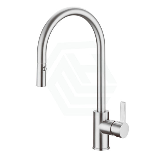 Otus Chrome Dr Brass Round Mixer Tap With 360° Swivel And Pull Out For Kitchen Sink Mixers
