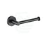 Otus Round Black Toilet Paper Roll Holder Brass Wall Mounted Holders