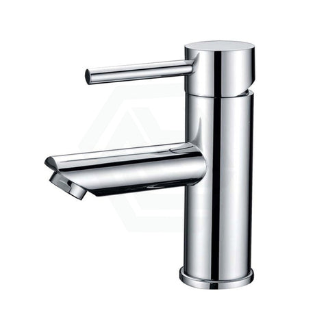 Otus Round Solid Brass Chrome Basin Mixer Tap Vanity Short Mixers