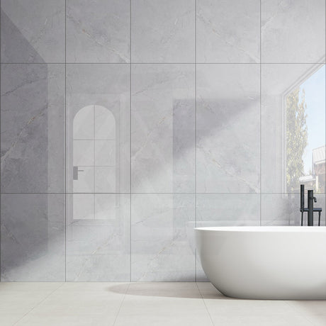 Cameo Light Grey Stone Look Polished 300/600/1200mm Tile