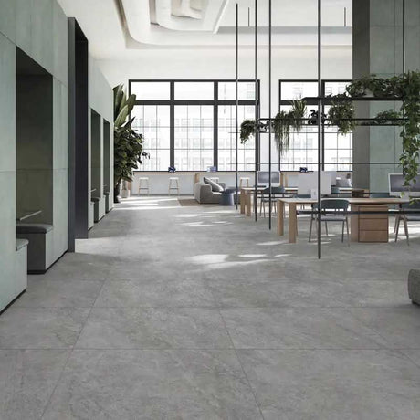 Limestone Medium Grey Stone Look In & Out 300/600mm Tile