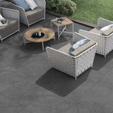 Limestone Dark Grey Stone Look In & Out 300/600mm Tile