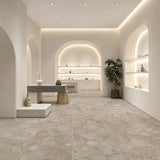 Matera Beige 3D Matt Stone Look 600x600mm Tile