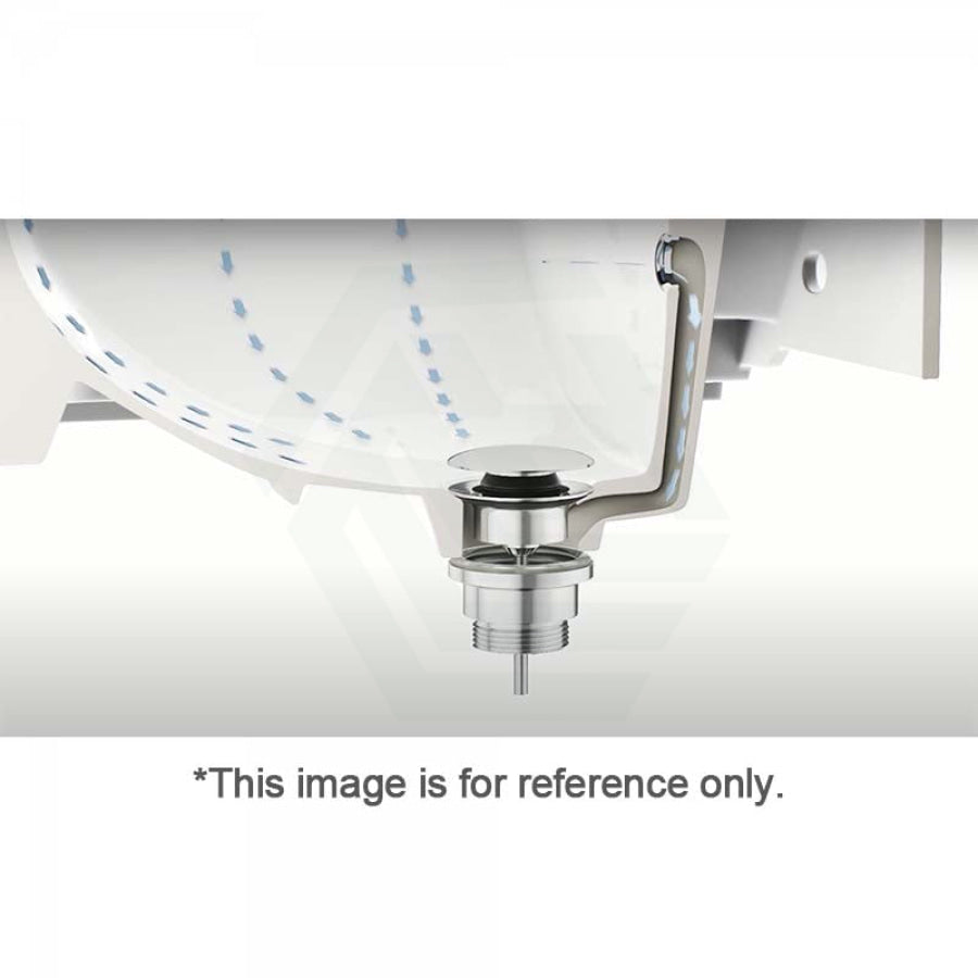 P&P Matt White Universal Brass Basin Pop Up Waste 40Mm With Or Without Overflow Chrome Wastes